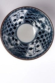 Blue & White Rice Bowl