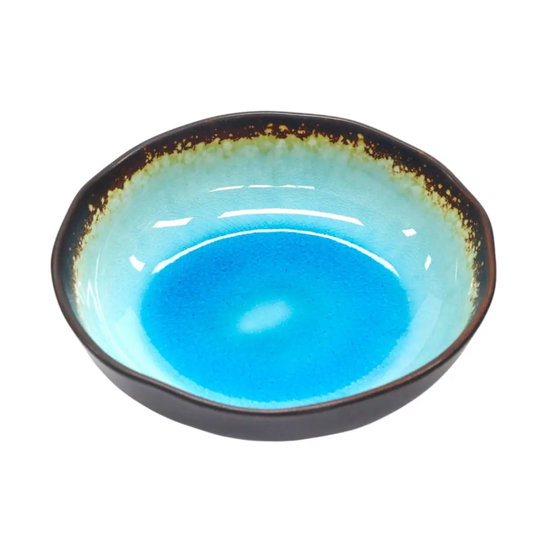 Uneven Shallow Bowl 6.75"