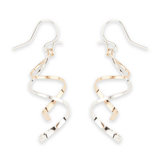 Double Twist Wire Earring