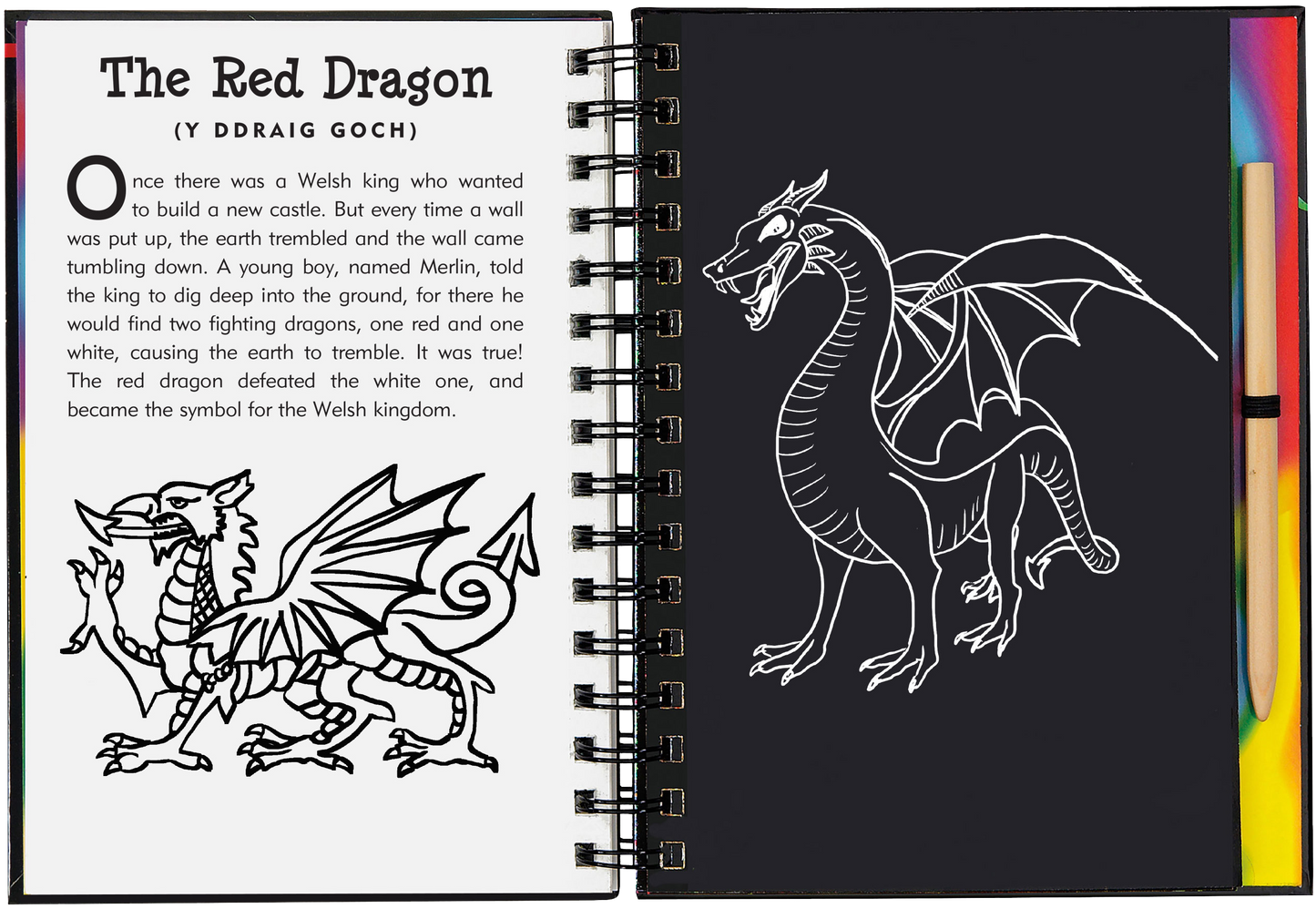 Dragons & Mythical Creatures Scratch and Sketch