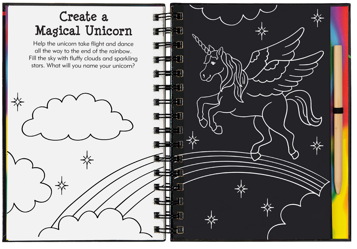 Sparkle Scratch and Sketch