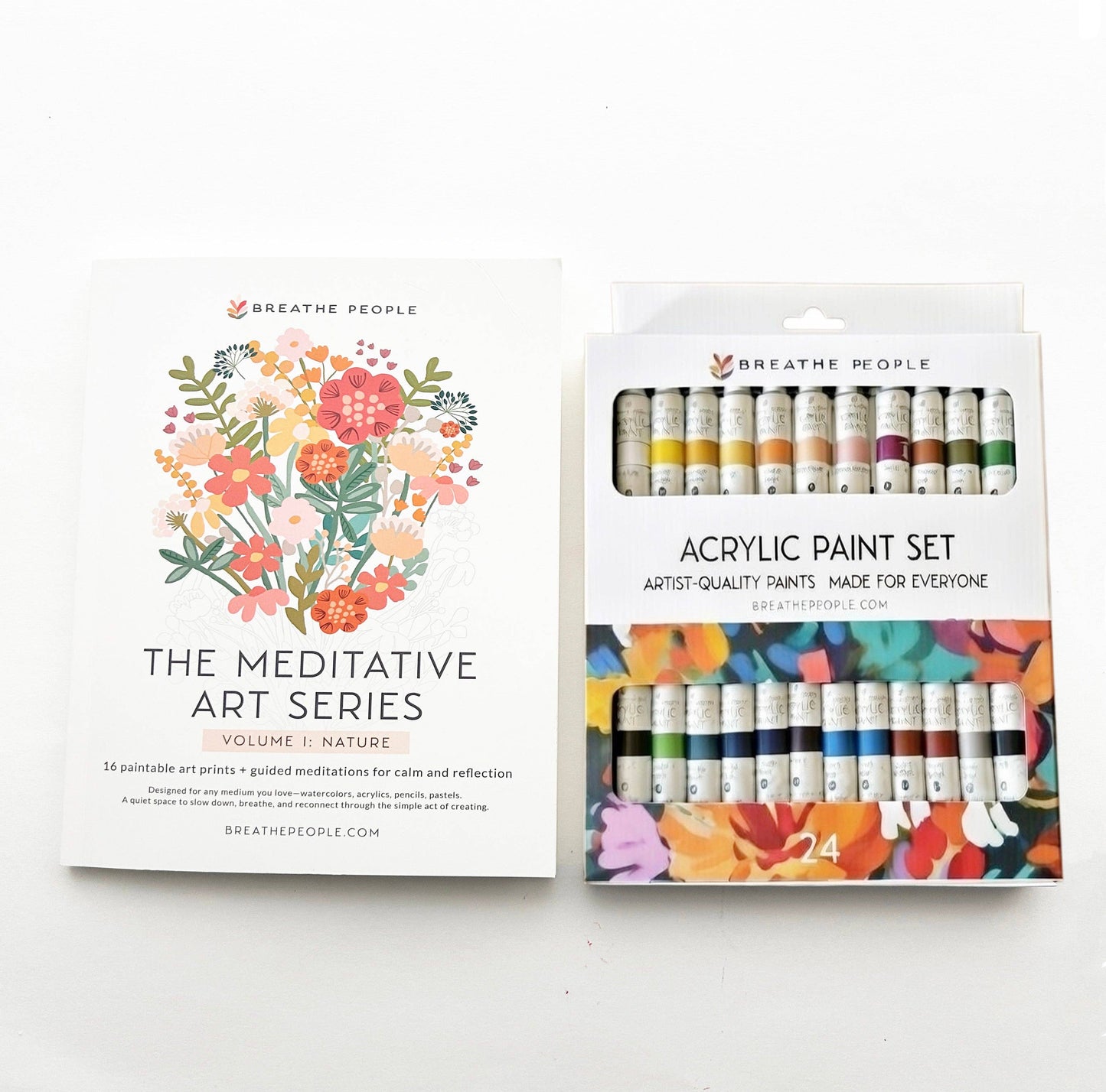 Meditative Art Book Simple Art Prompts + Journal Reflections