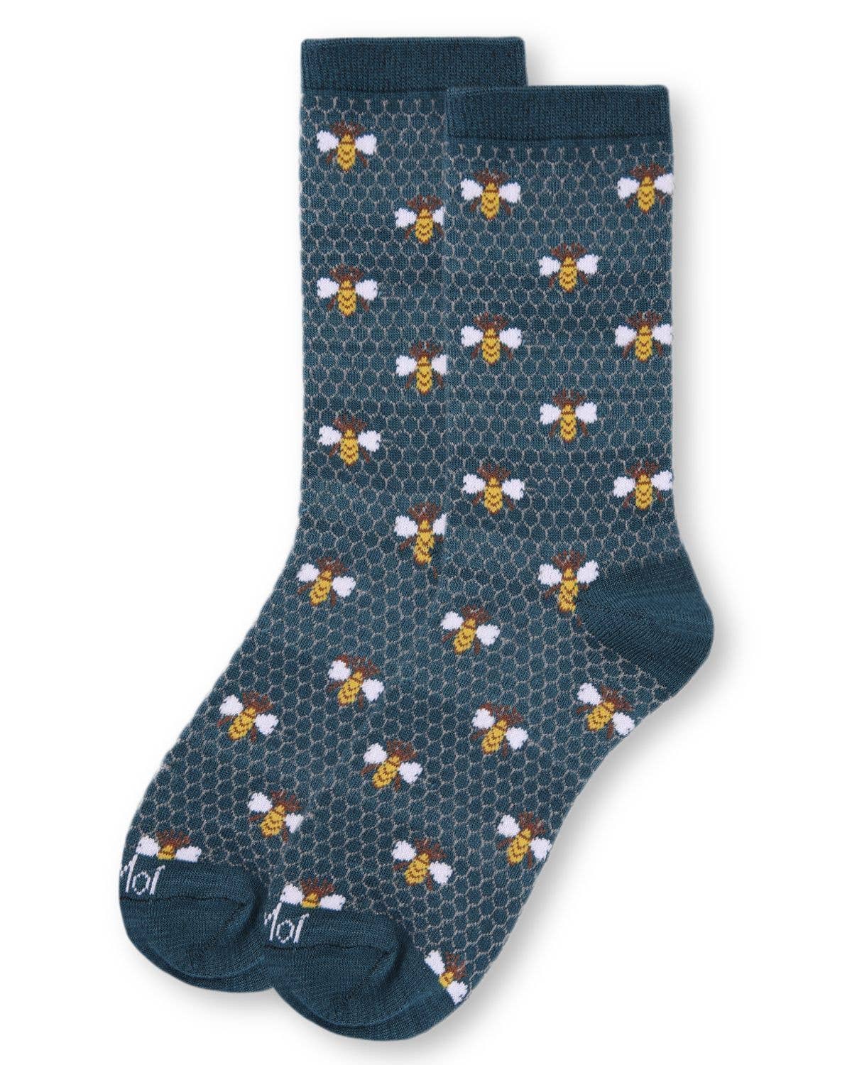 Honey Bee Crew Socks
