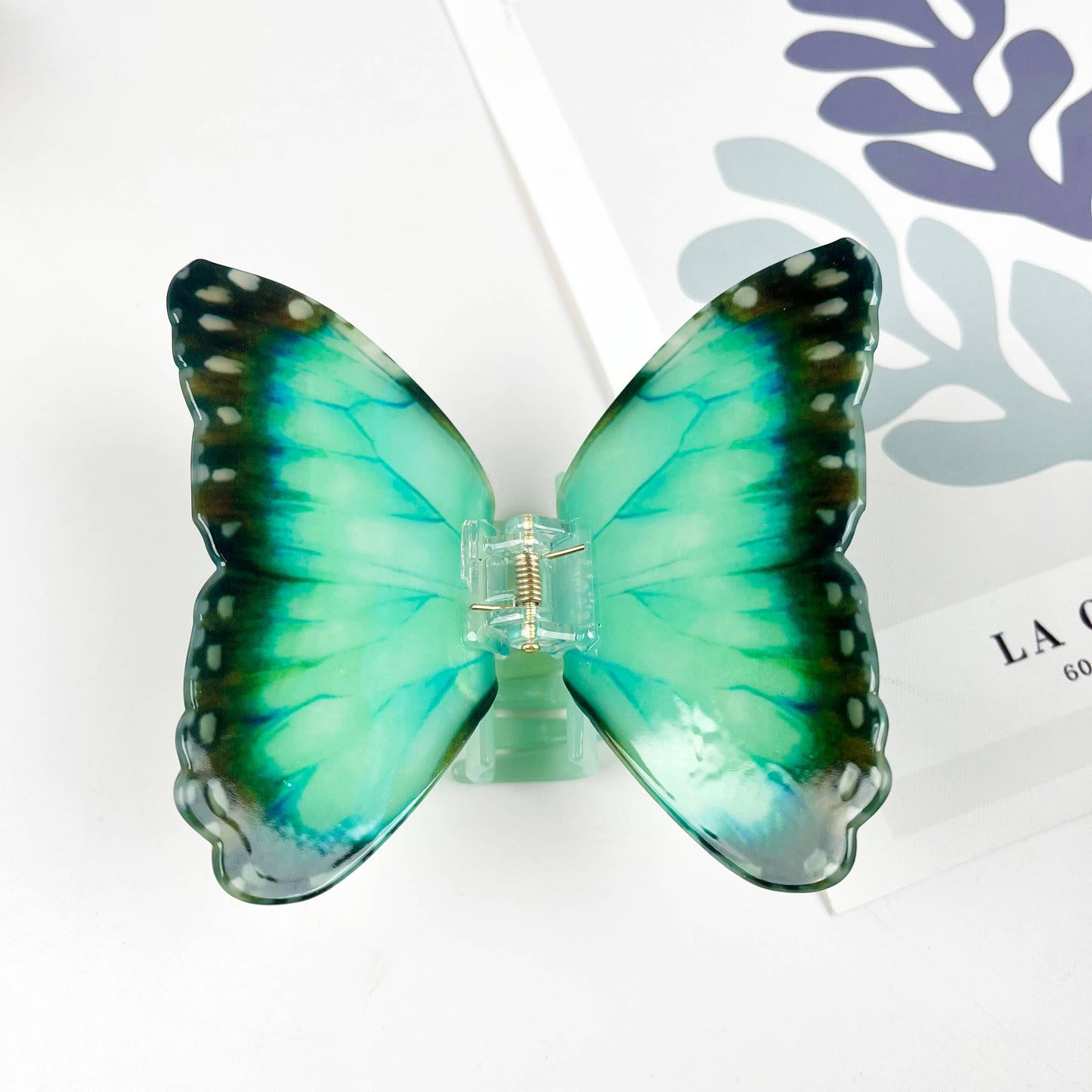 Acetate Large Butterfly Hair Clip