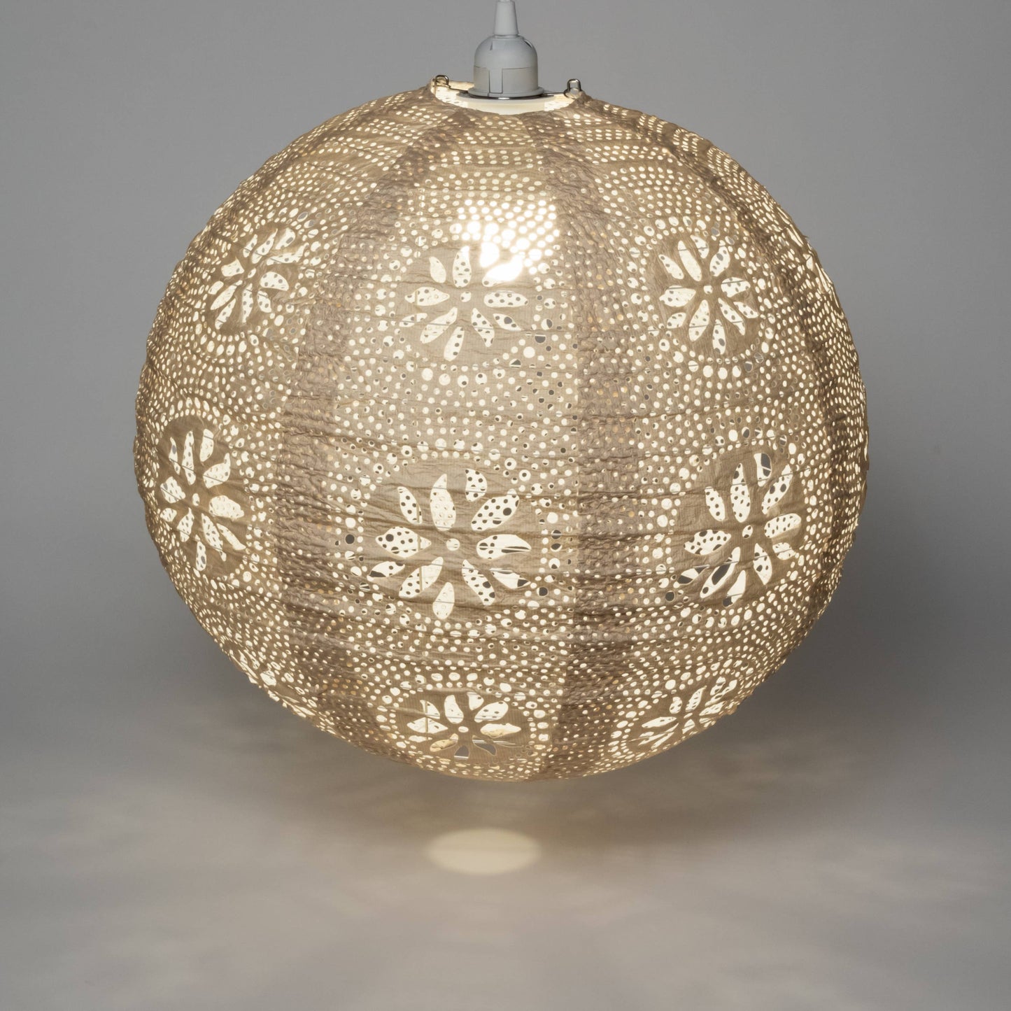Stella Nova Outdoor Pendent Light - Boho 18"  Pearl