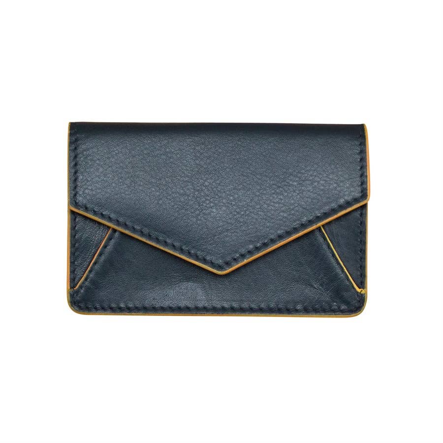 Leather Envelope Business Card Holder