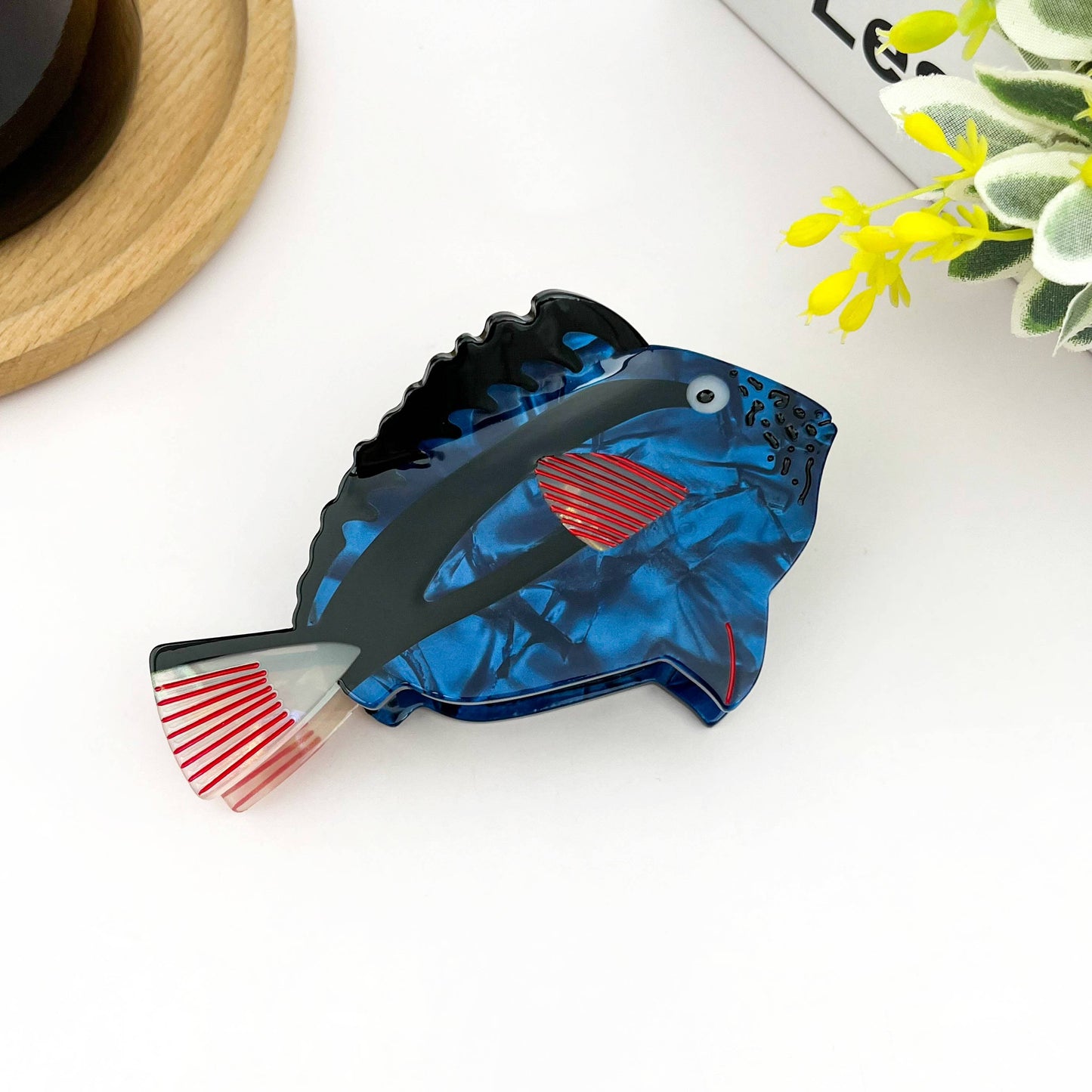 Cute Fish Acetate Hair Claw Clip, Ocean Hair Accessory