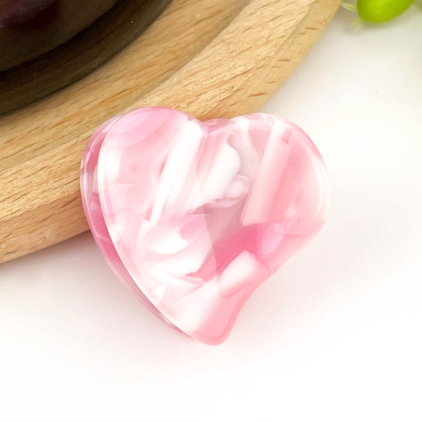 Cute Mini Heart Acetate Claw Clip, Valentine's Day Hair Clip