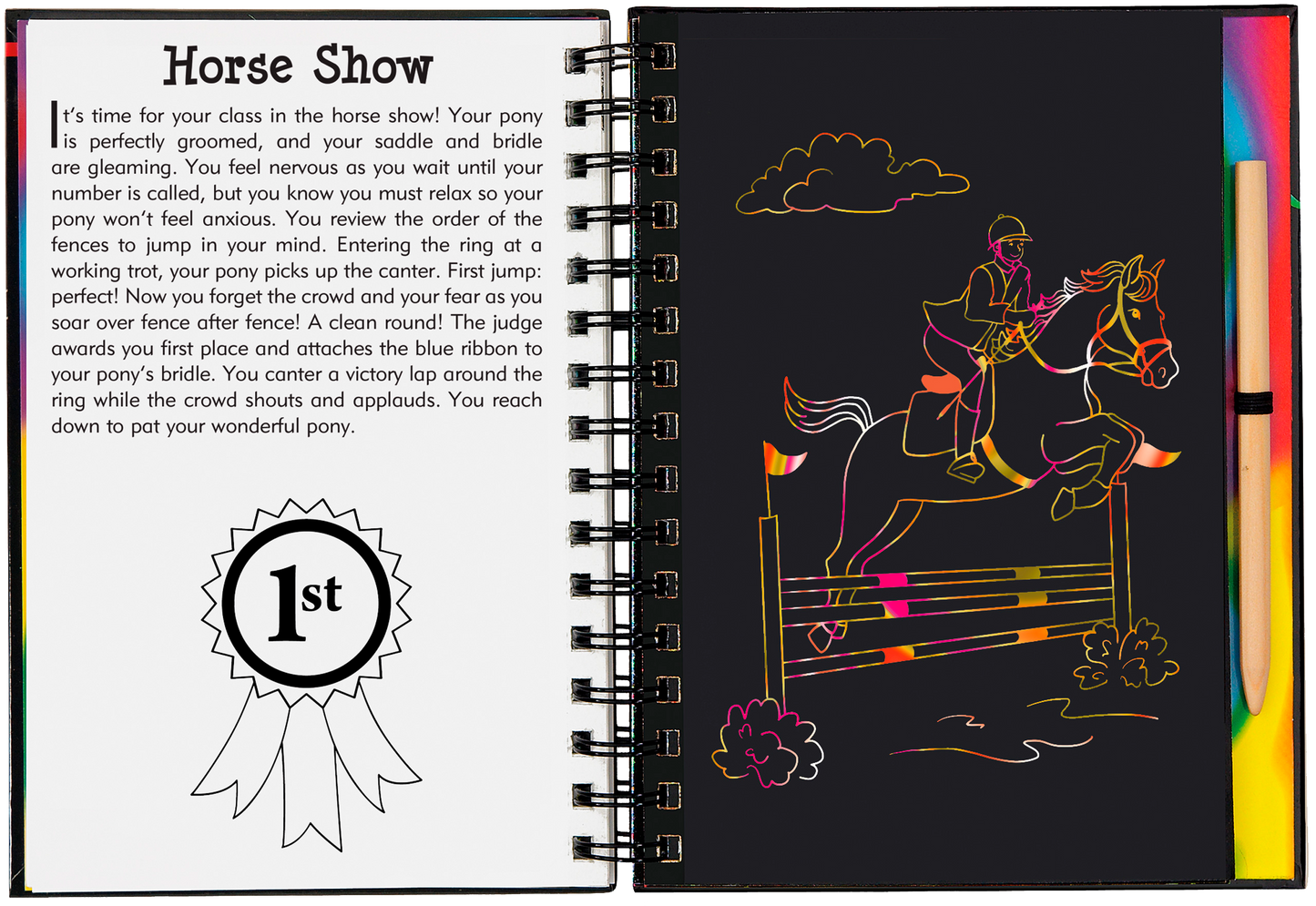 Horses Scratch and Sketch