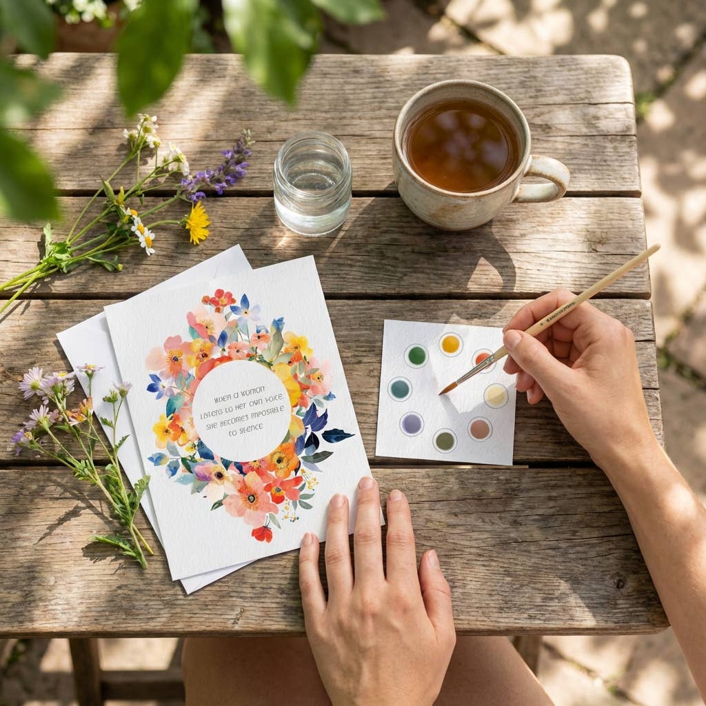 All-in-One Watercolor Paint Set- Her Own Voice