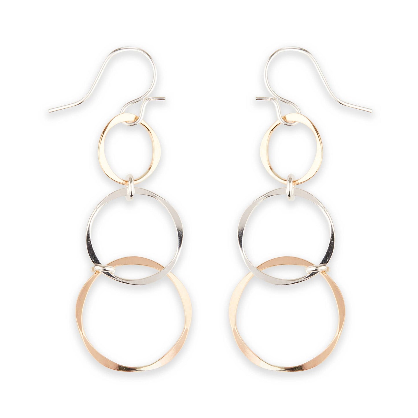 Snowman Link Dangle Earring