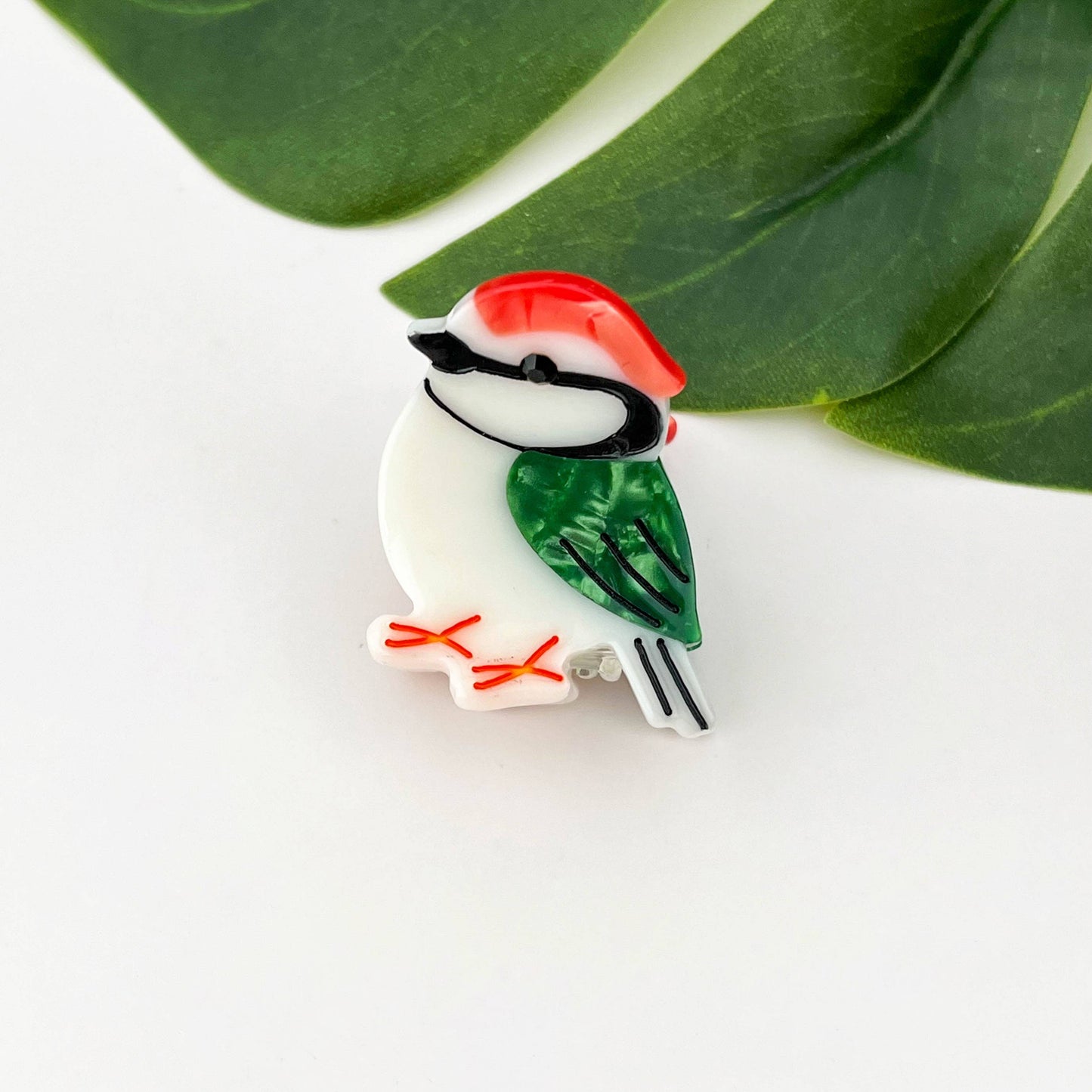 Cute Mini Bird Hair Claw Clip, Acetate Hair Accessories