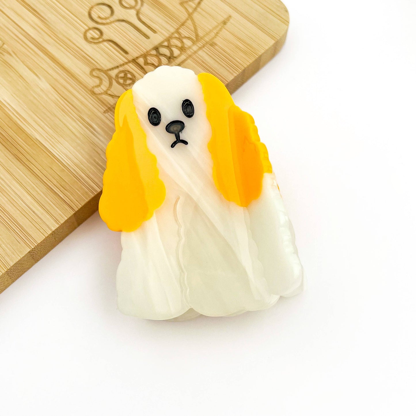 Cute Dog Hair Claw Clip