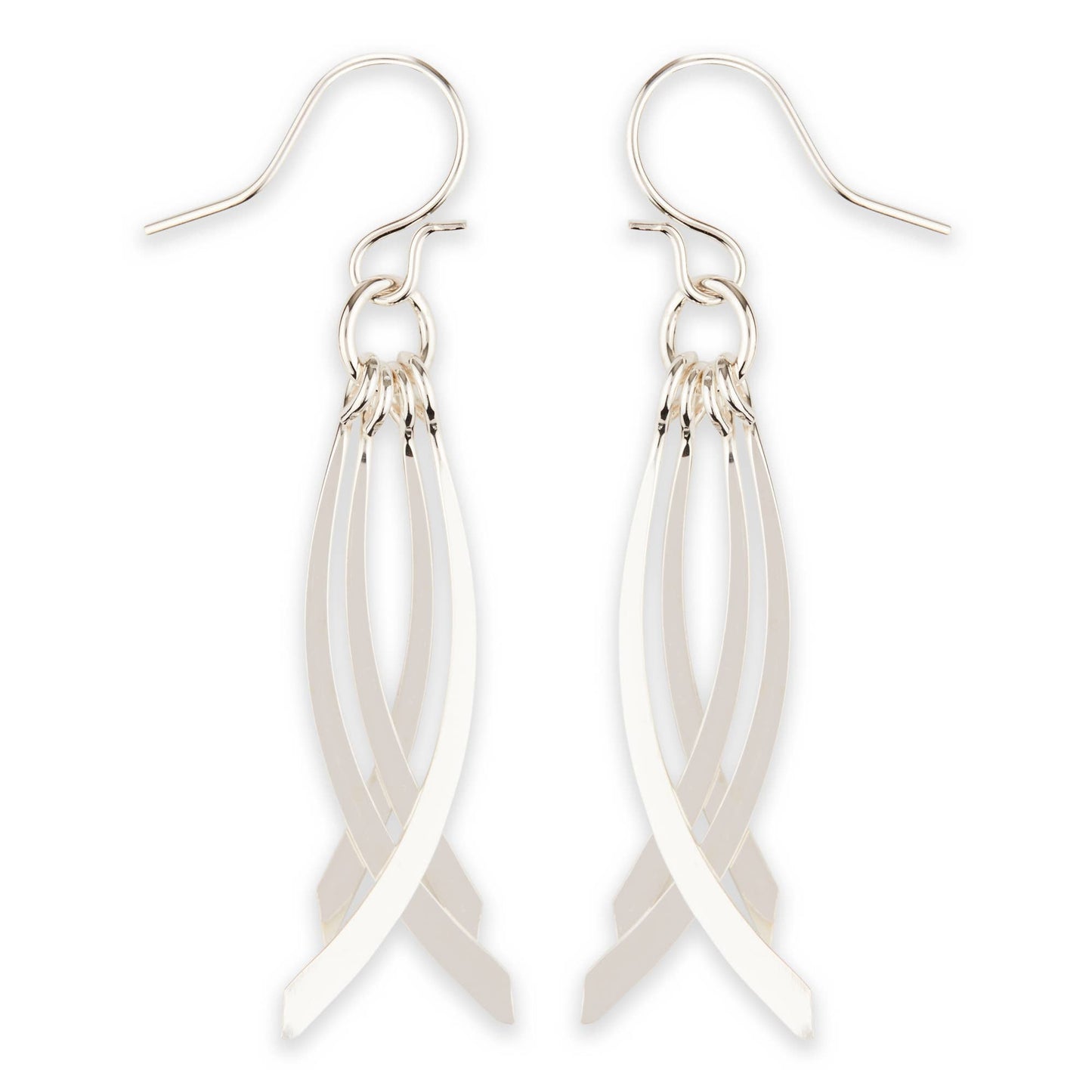 Criss Cross Dangle Earring