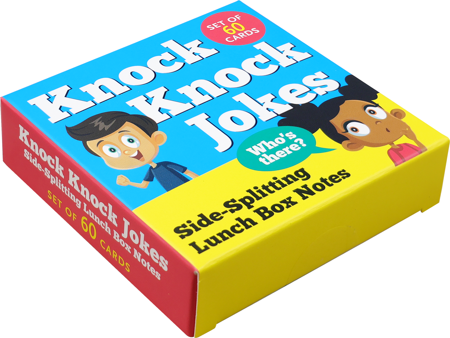 Knock Knock Jokes Lunch Box Notes (Set of 60 Cards)
