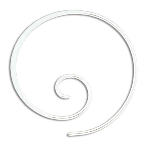 Light Koru Earring