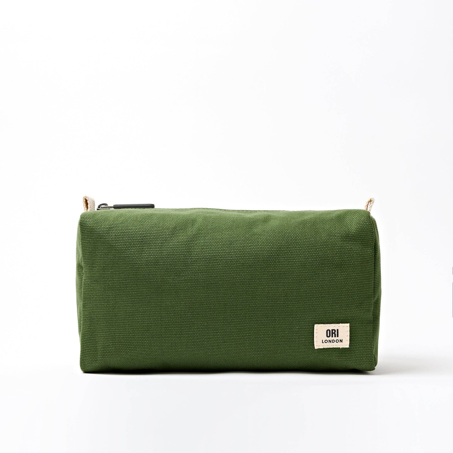 Mayfair Wash Bag in Artichoke Cotton Canvas