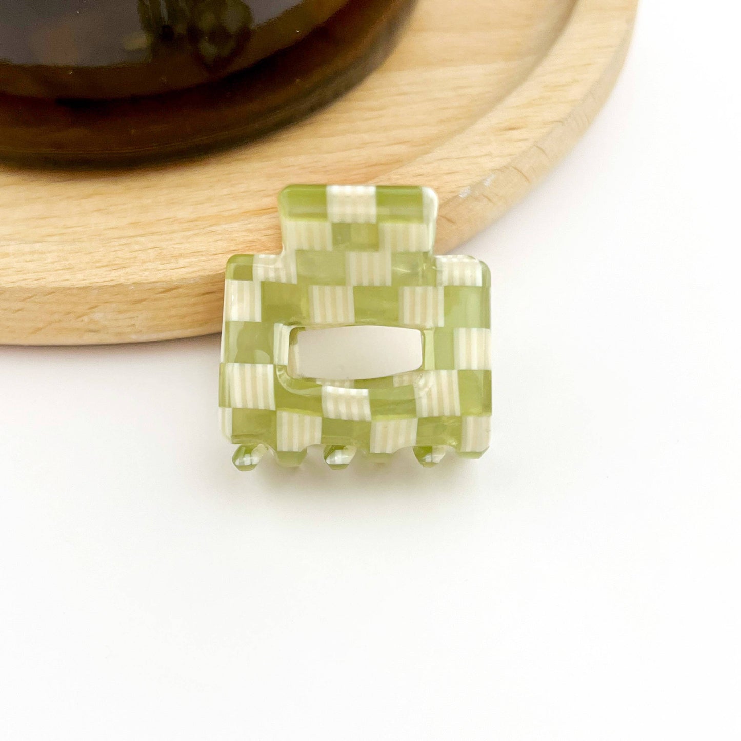 0.9'' Mini Square Hair Claw Clip