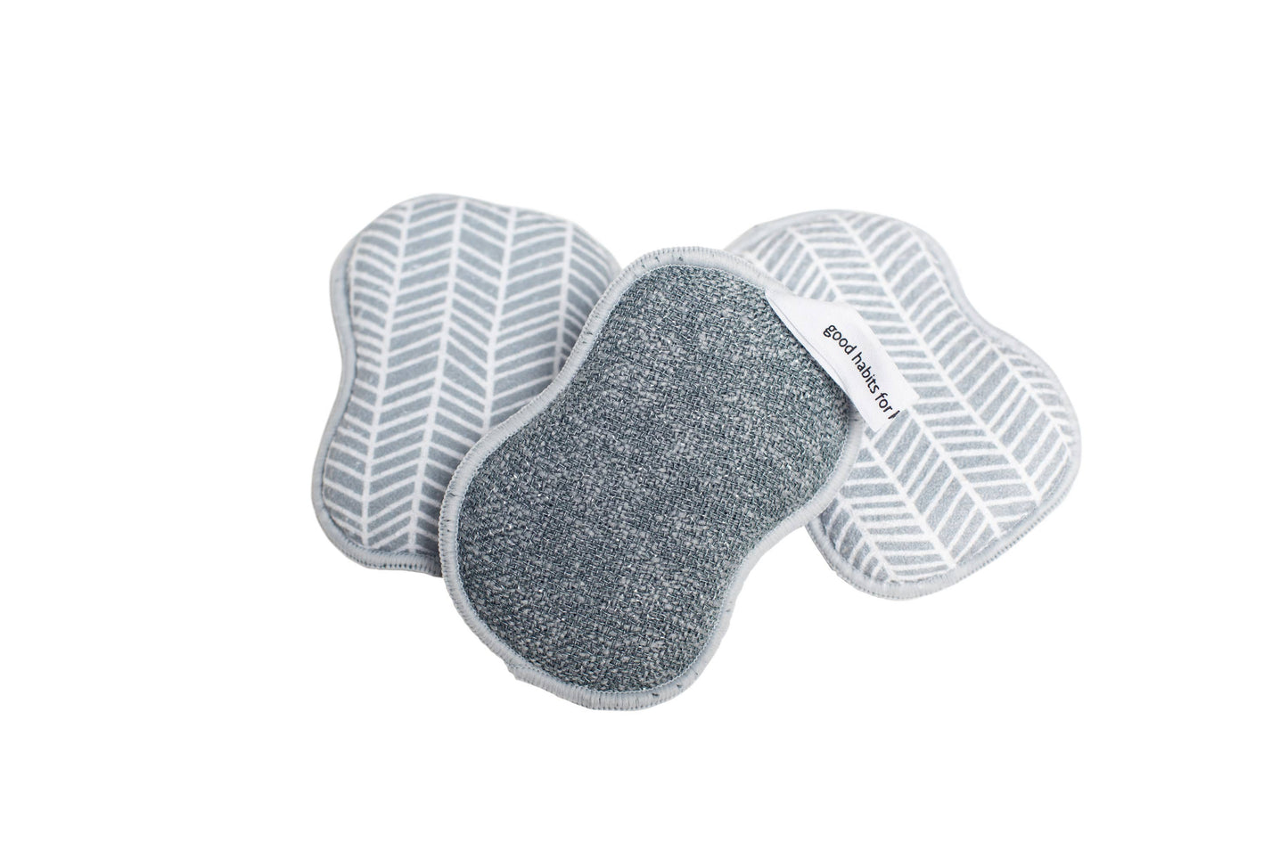 RE:Usable Sponge Set of 3 - Branches in Grey