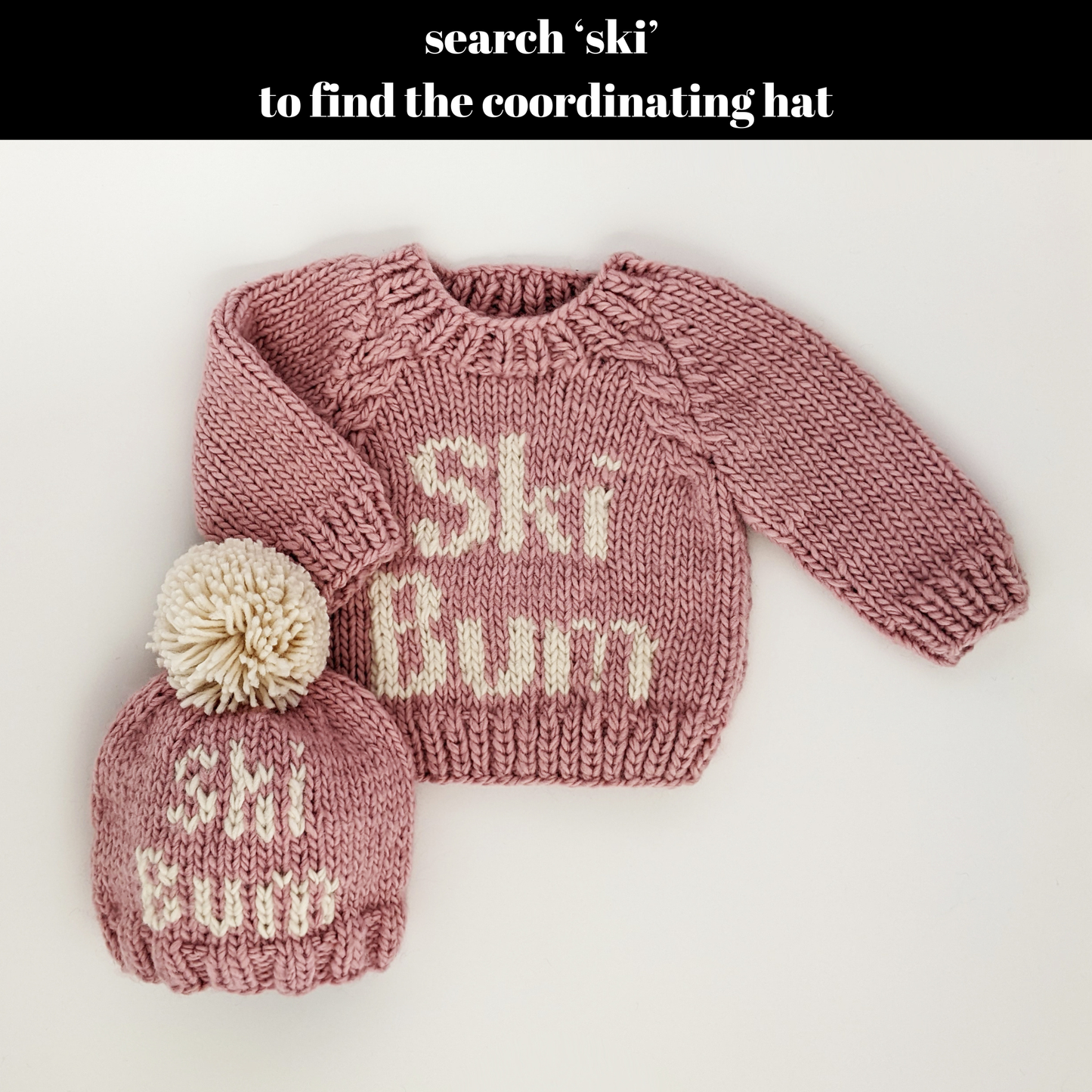 Ski Bum Rosy Crew Neck Sweater Baby & Toddler