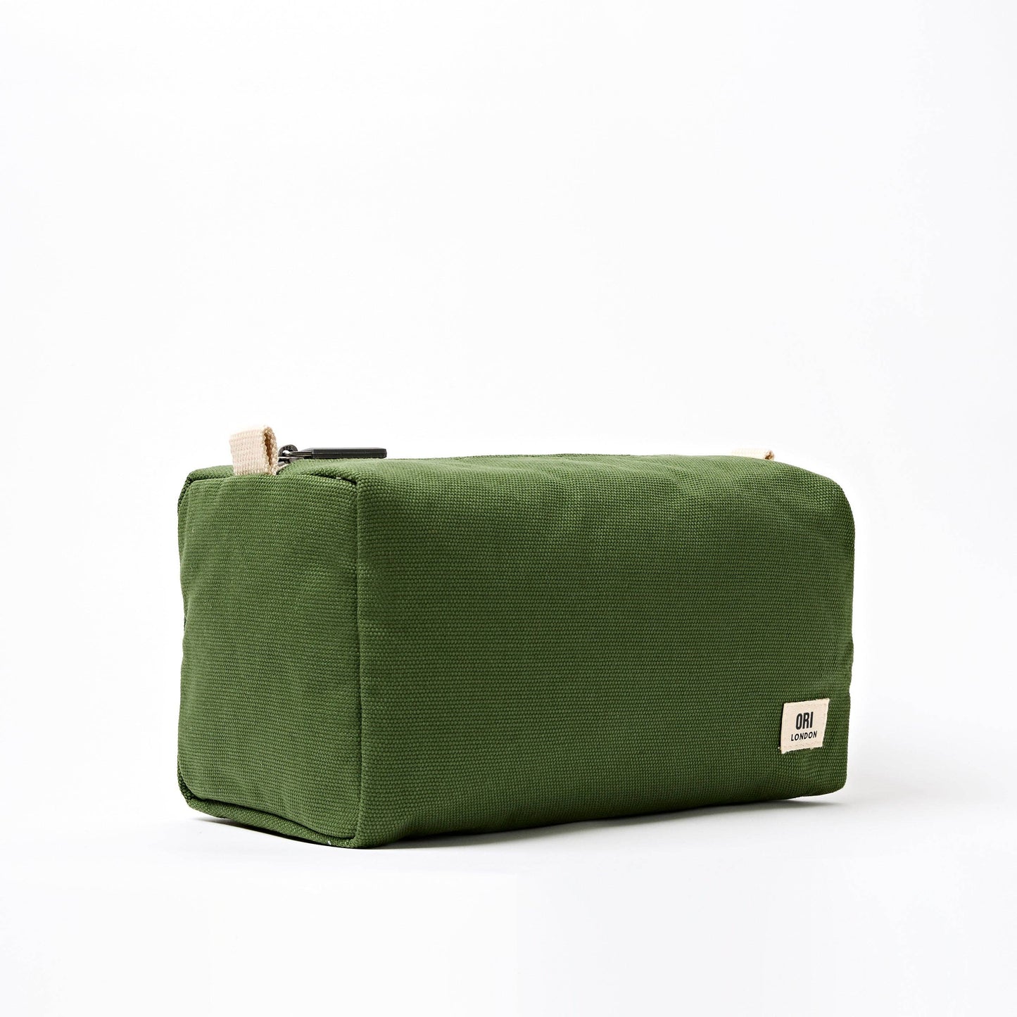 Mayfair Wash Bag in Artichoke Cotton Canvas