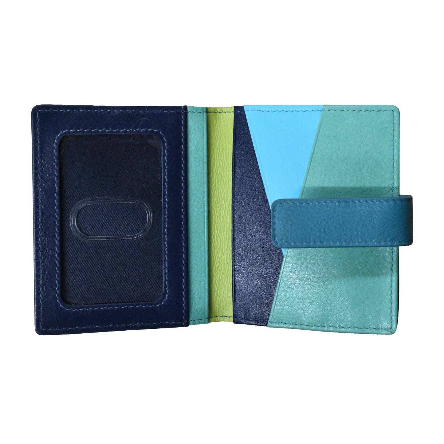 MINI ASYMMETRIC CARD WALLET WITH TAB