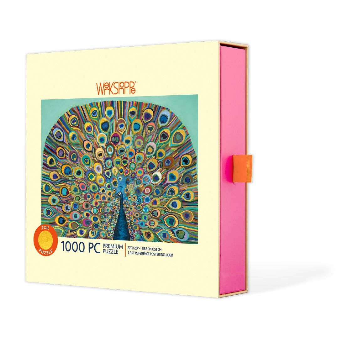Peacock 1000 Piece Puzzle