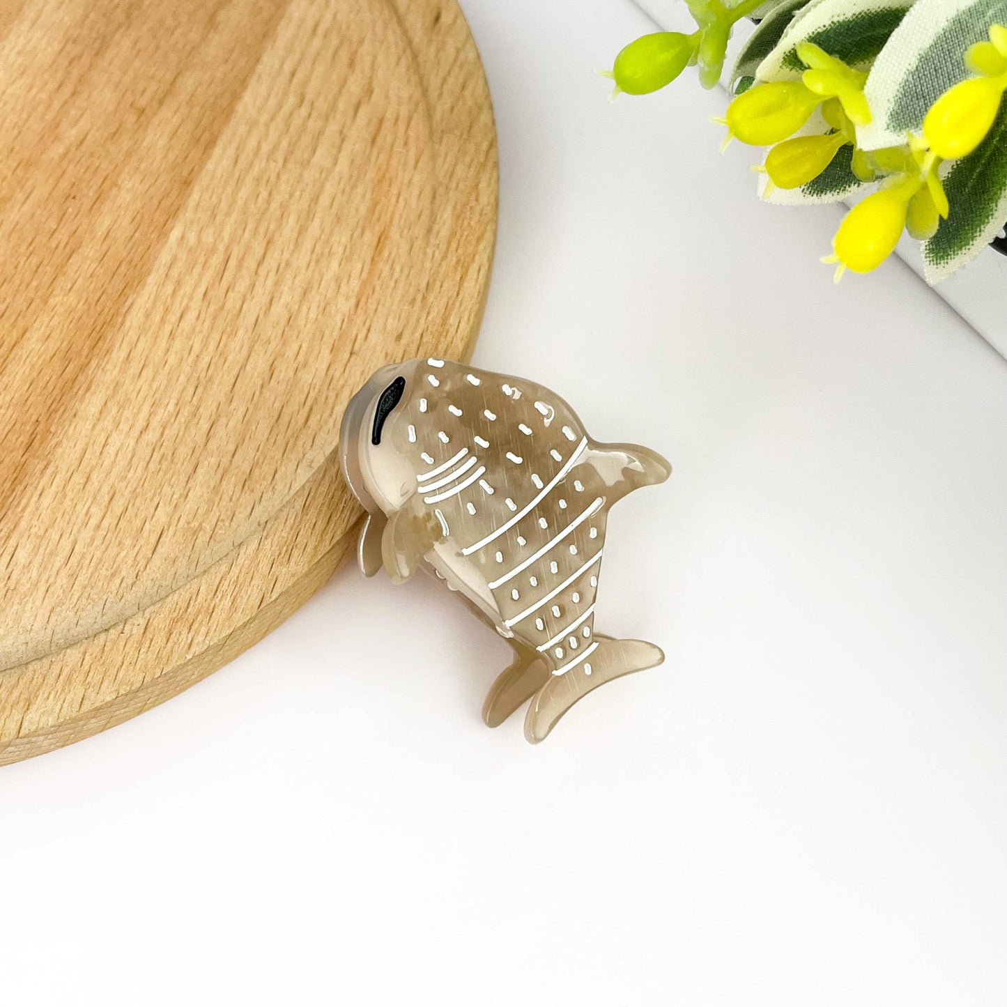 Acetate Mini Marine Animal Hair Clip,Shark Octopus Claw Clip