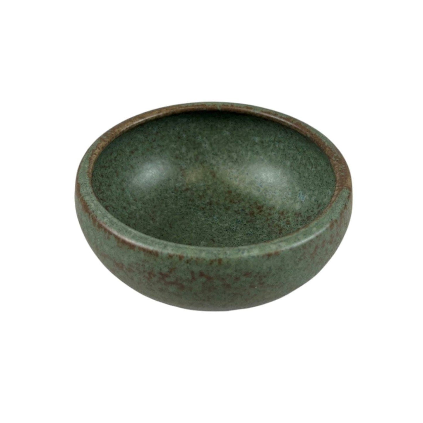 Nature Series 7oz 3.75"Dia x 1.75"H Shallow Bowl Green JP (6/96)