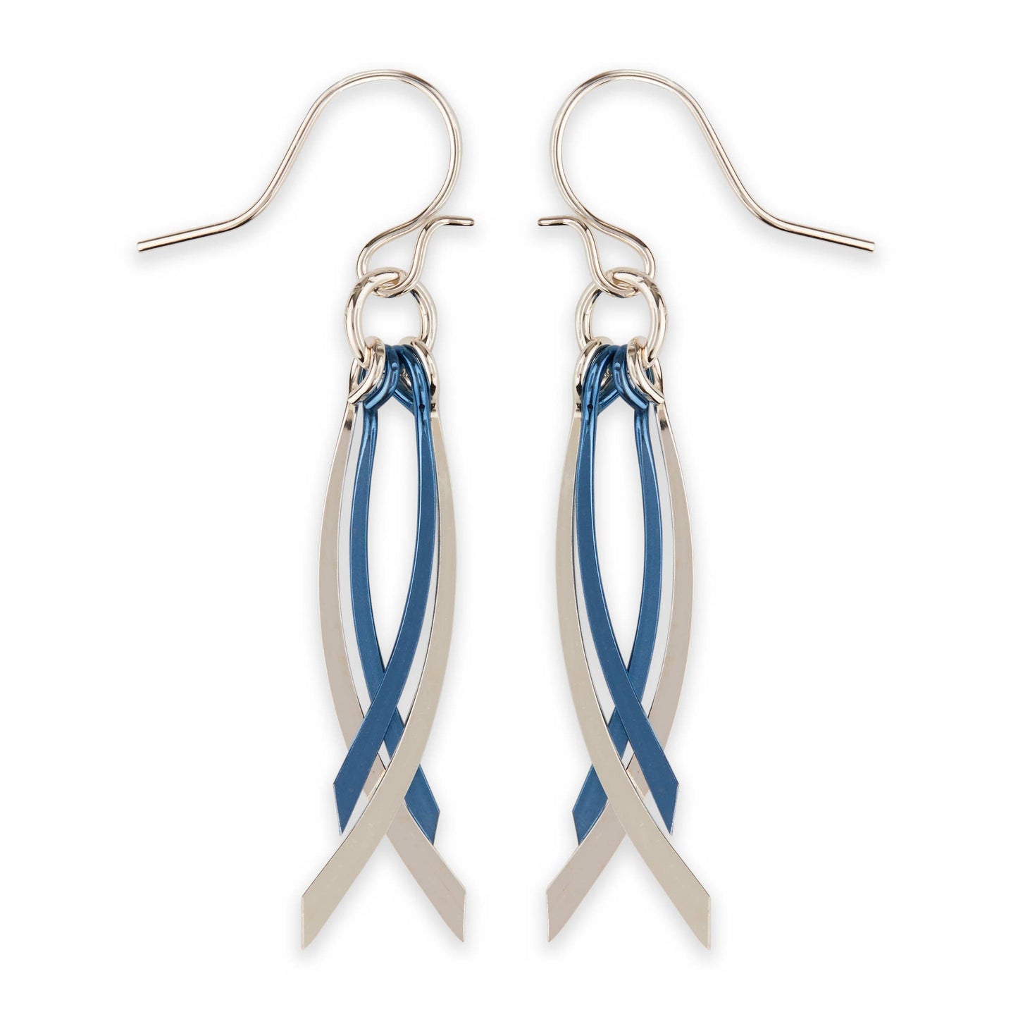 Criss Cross Dangle Earring