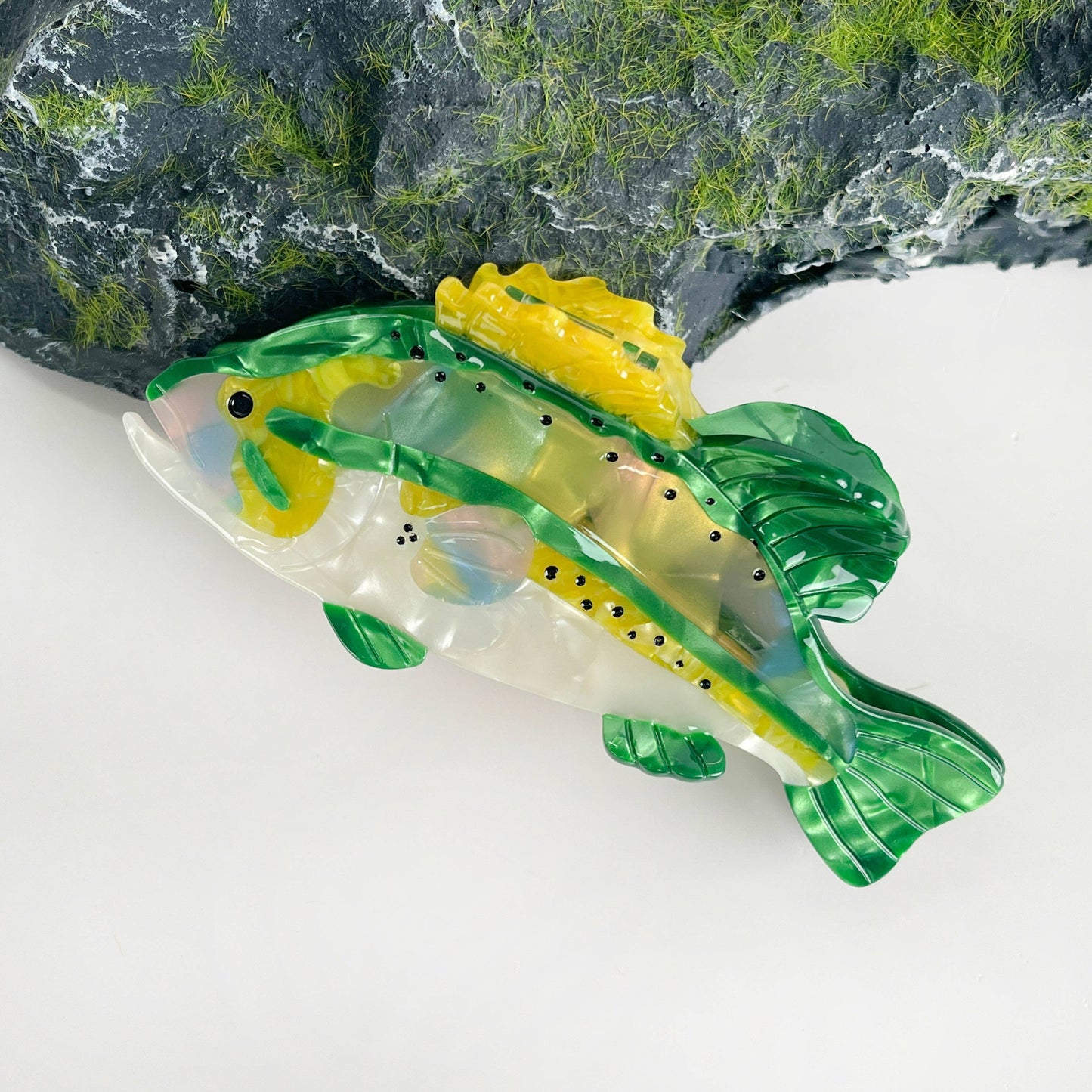 Perch Claw Clip, Marine Animal Hair Clip