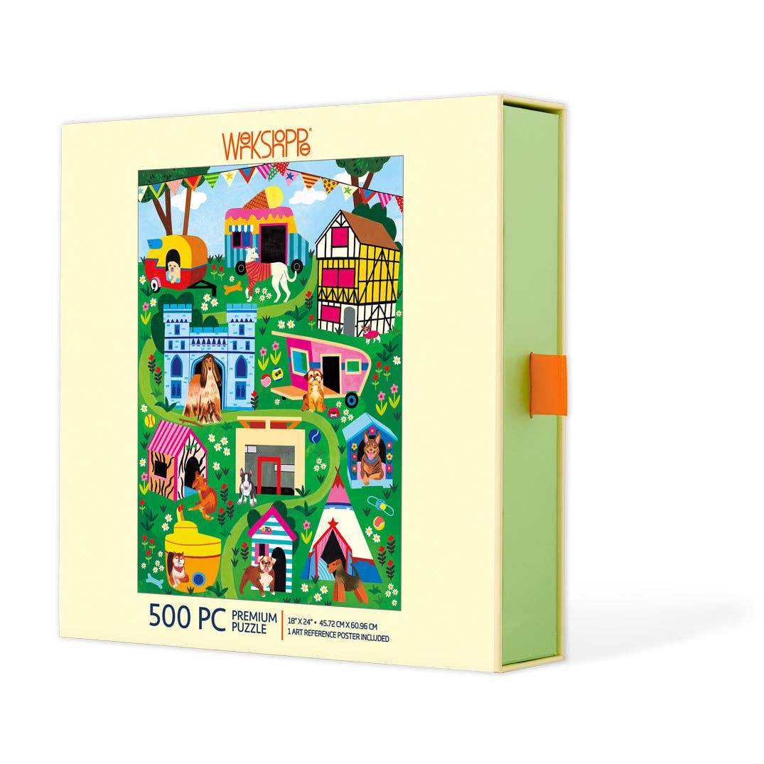 Doggie Dreamhouse 500 Piece Puzzle