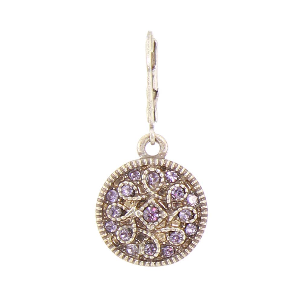 Antique Braided Crystal Earring