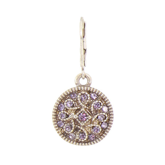 Antique Braided Crystal Earring