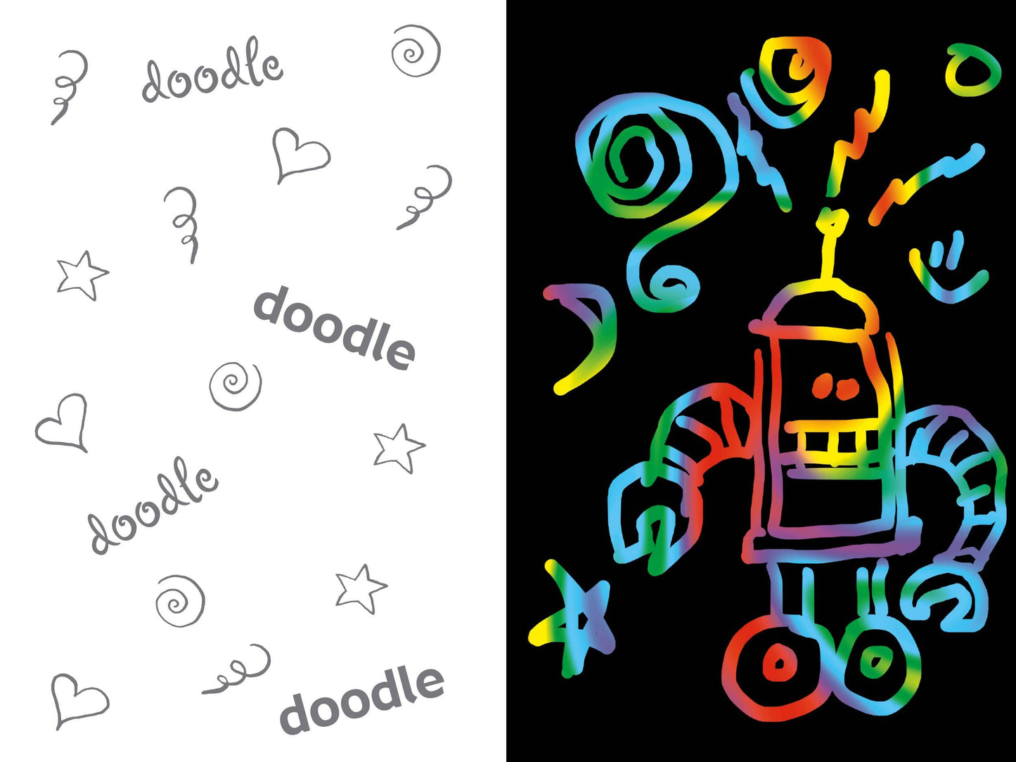 Scratch and Sketch Book