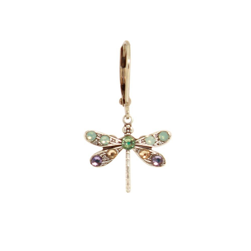 Crystal Dragonfly Earring