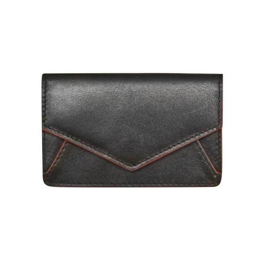 Leather Envelope Business Card Holder