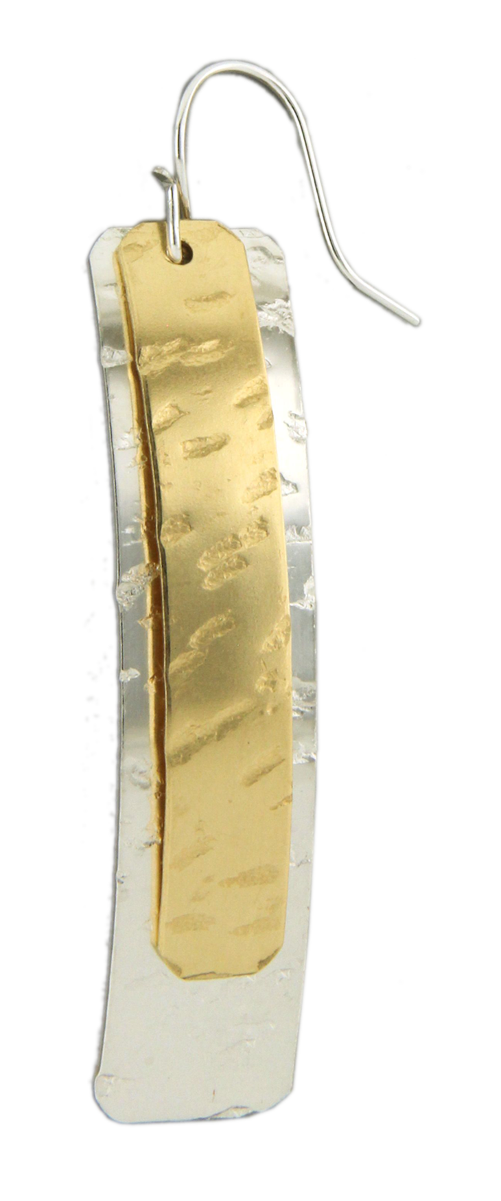 Long Double Strip Earring