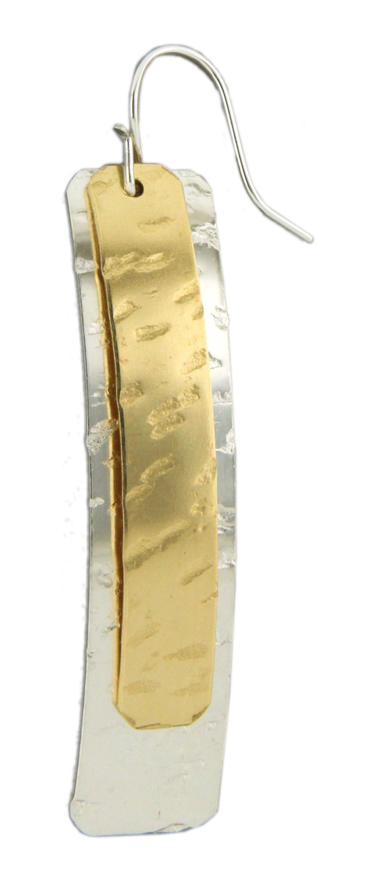 Long Double Strip Earring