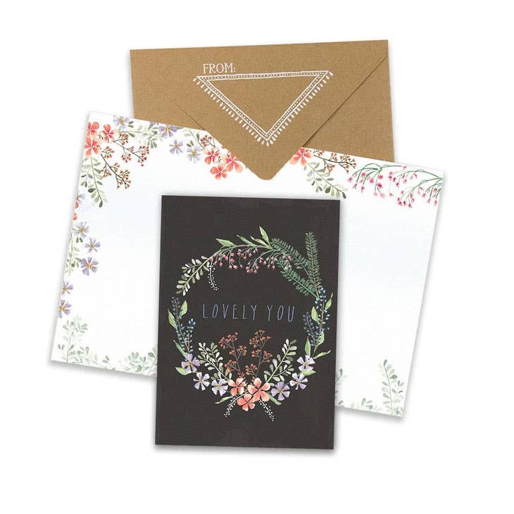 Greeting Card - Watercolor Garden