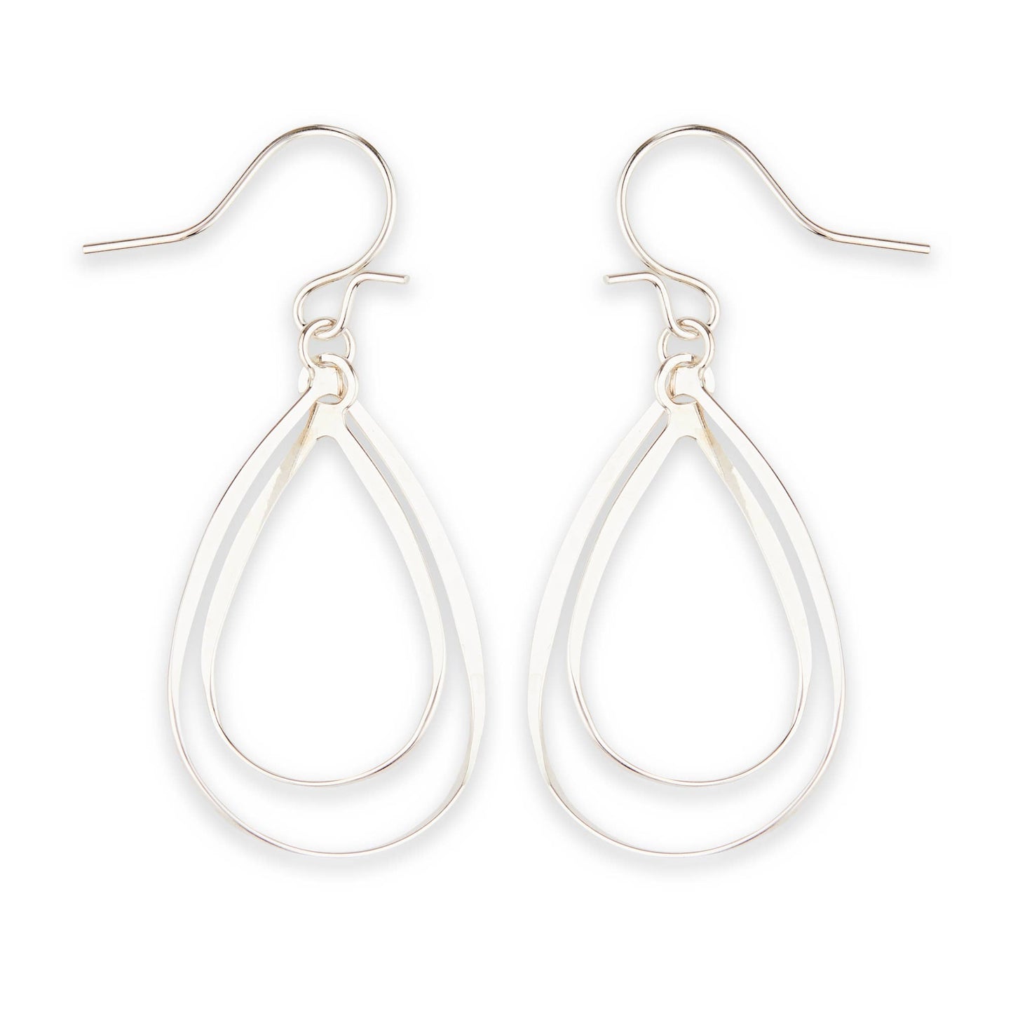 Ribbon Loop Dangle Earring