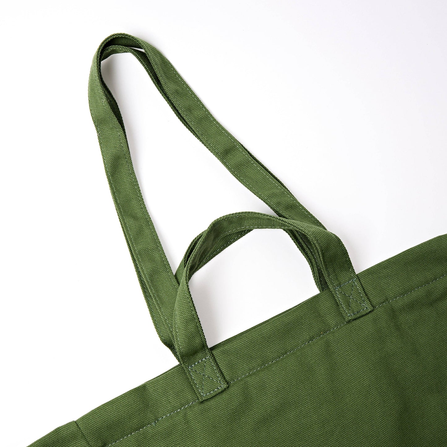 Marylebone Tote Bag in Artichoke Cotton Canvas