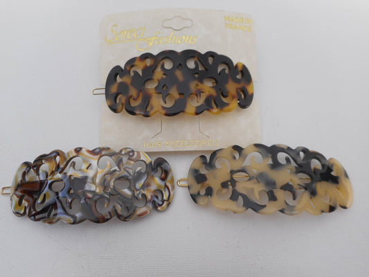 MD Filigree Hair Snap Clip