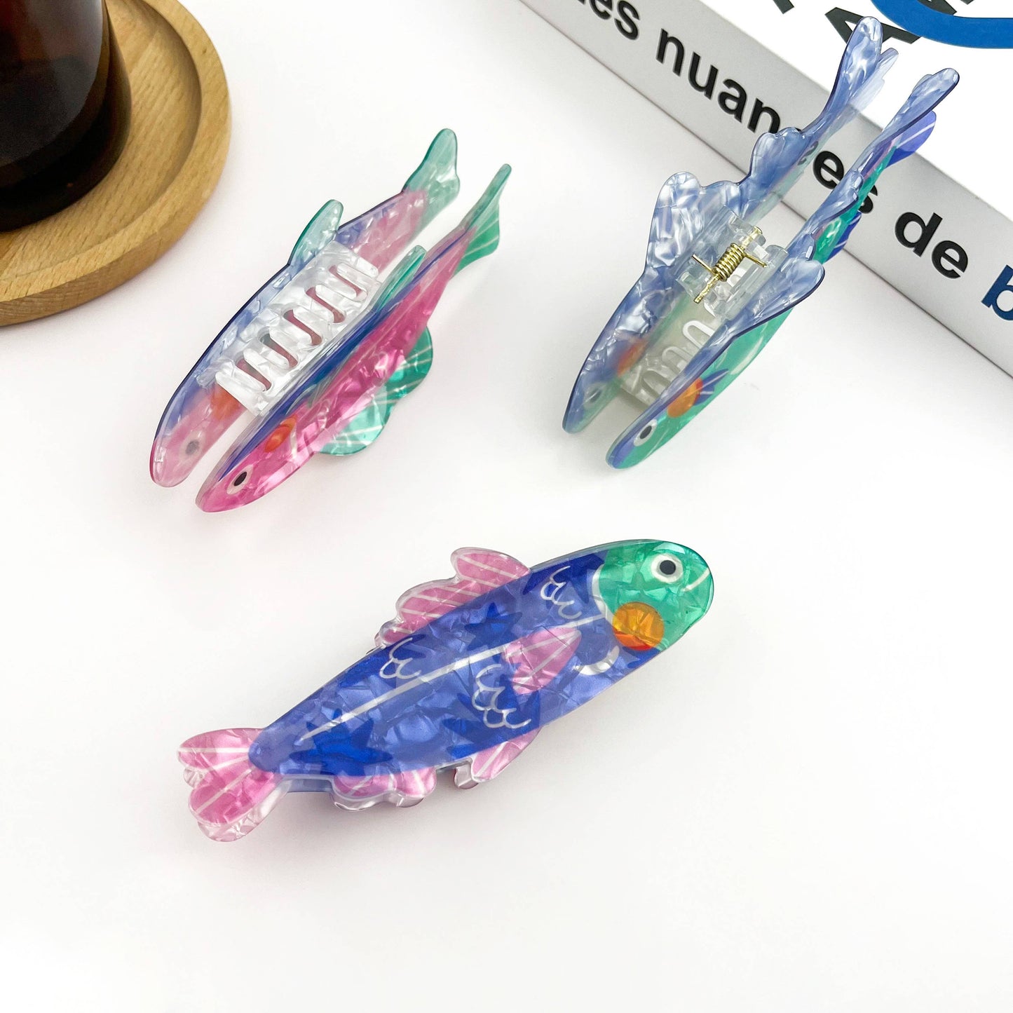 Cute Sardine Hair Claw Clip
