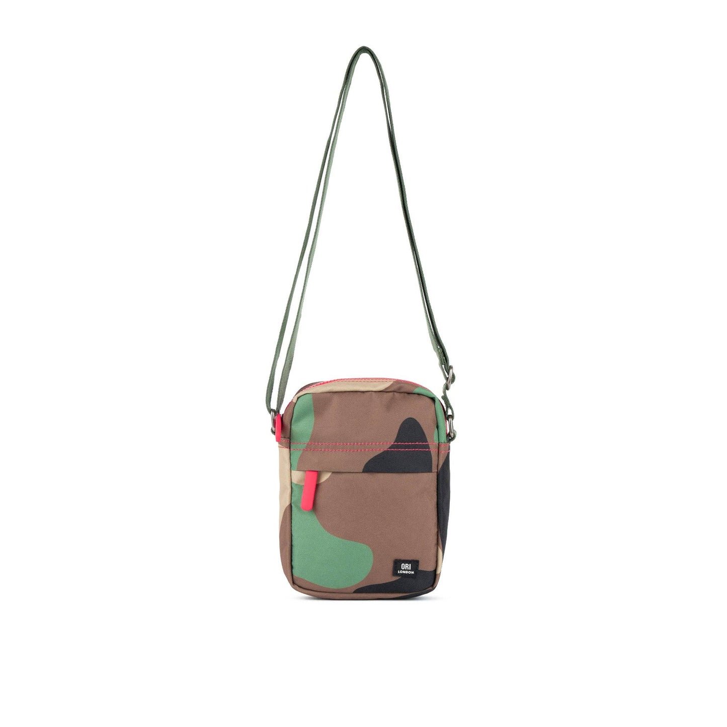 Bond Crossbody Bag in Vintage Camo Canvas