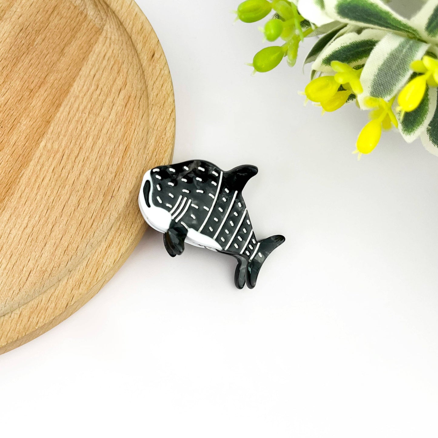 Acetate Mini Marine Animal Hair Clip,Shark Octopus Claw Clip