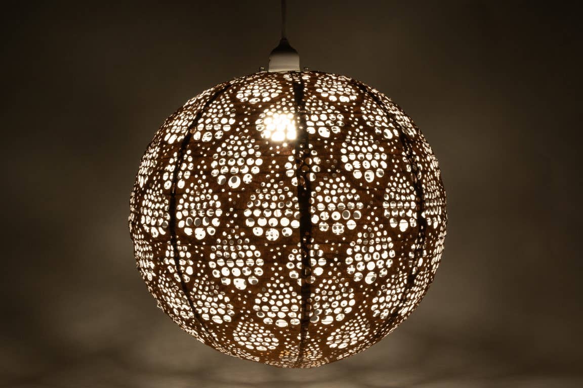 Stella Nova Outdoor Pendent Light - Dewdrop 18" Copper