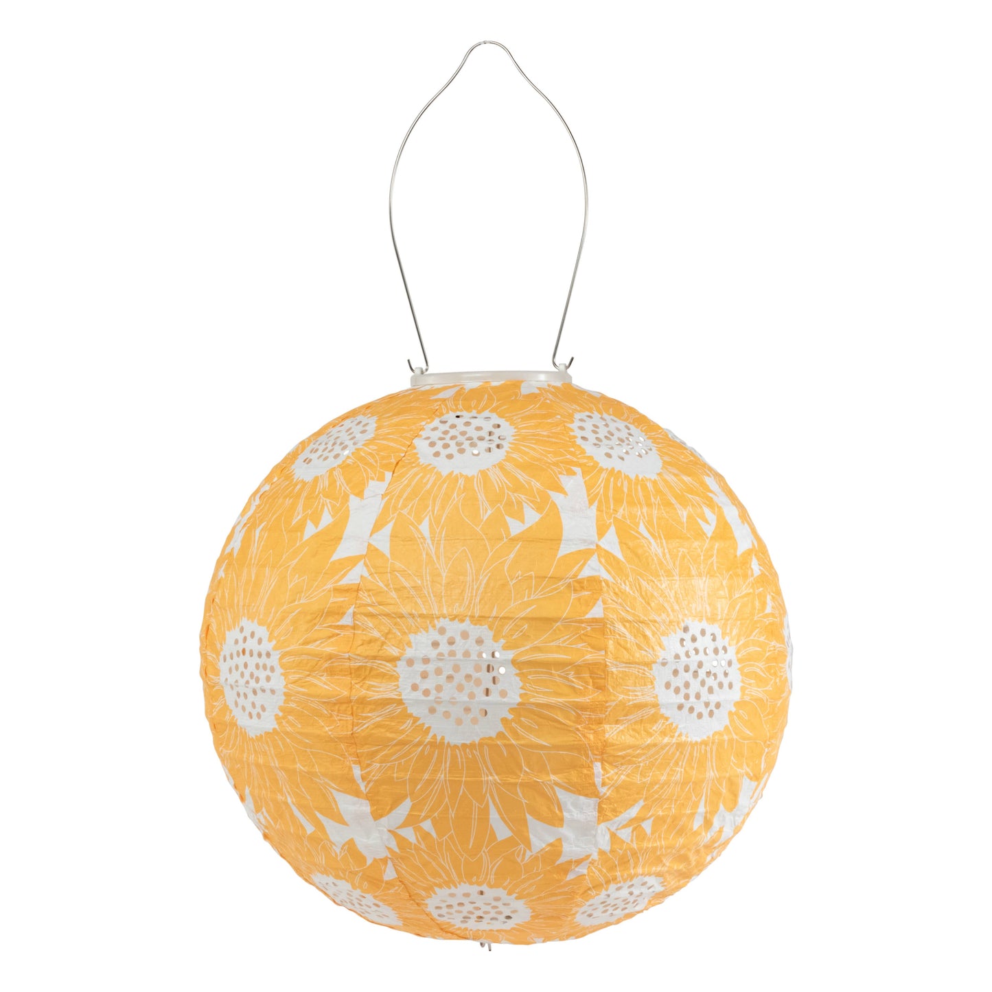 *NEW* Stella Print 12" Globe Solar Lantern - Marigold