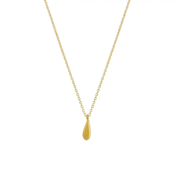 Tiny drop necklace GOLD