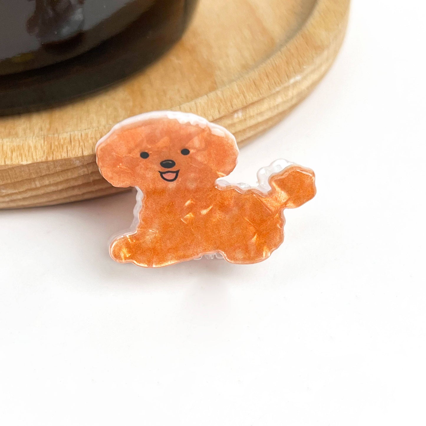 Mini Dog Series Hair Claw Clip